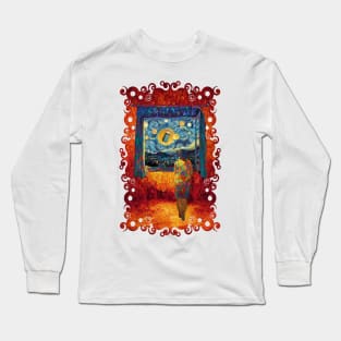 Goodbye Doctor rainbow abstract Long Sleeve T-Shirt